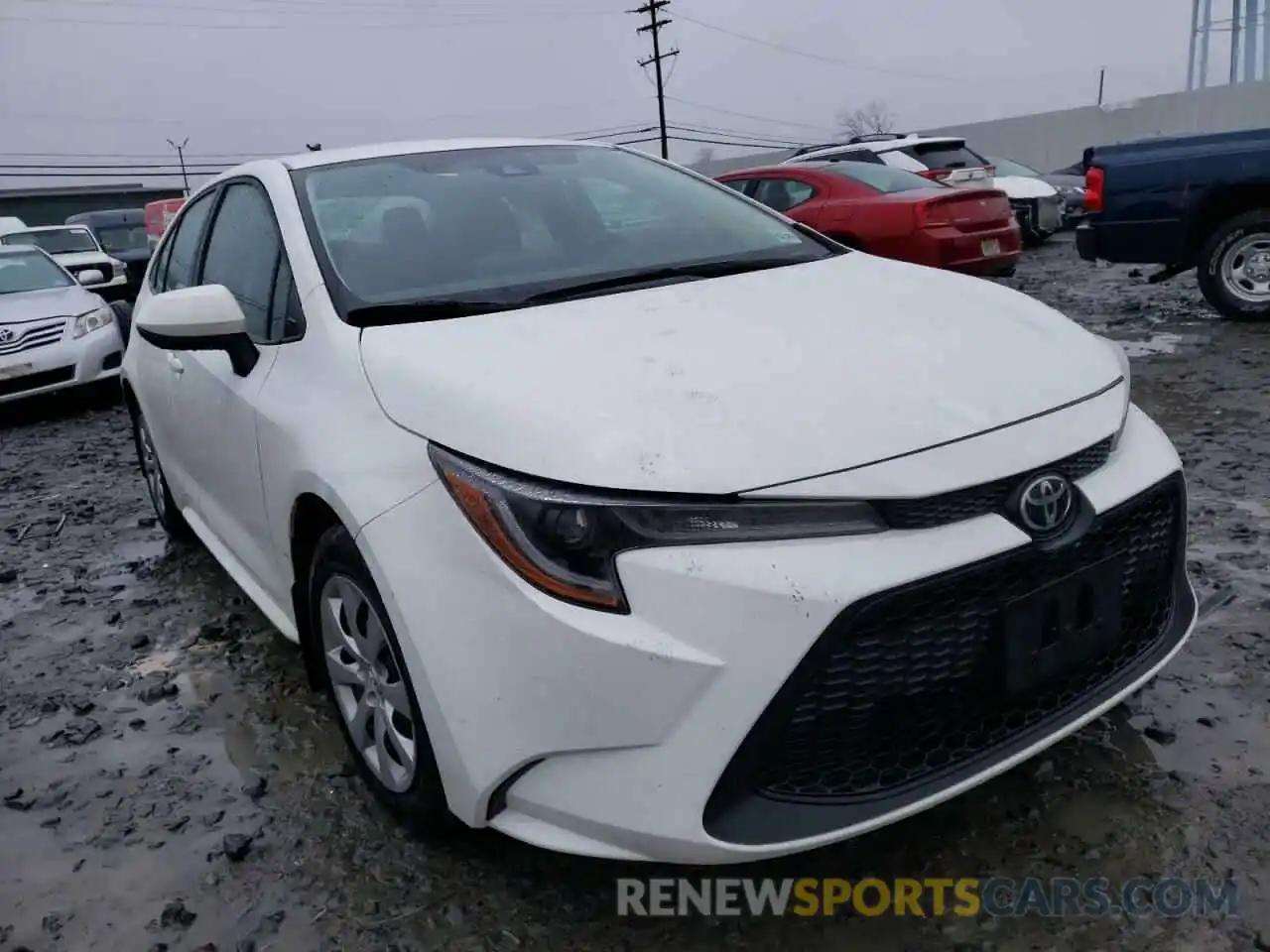 1 Photograph of a damaged car 5YFEPMAE1MP171113 TOYOTA COROLLA 2021