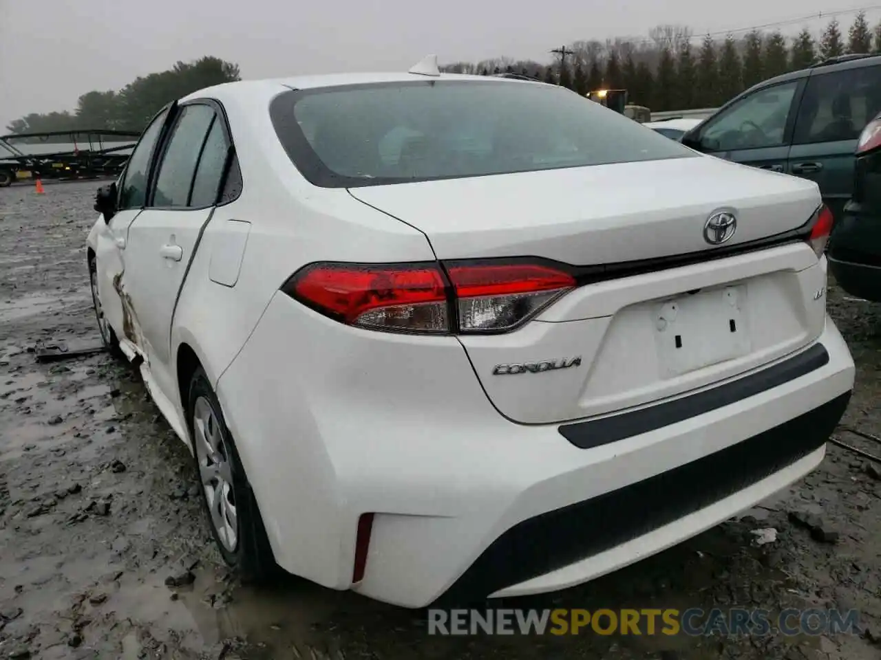 3 Photograph of a damaged car 5YFEPMAE1MP171113 TOYOTA COROLLA 2021