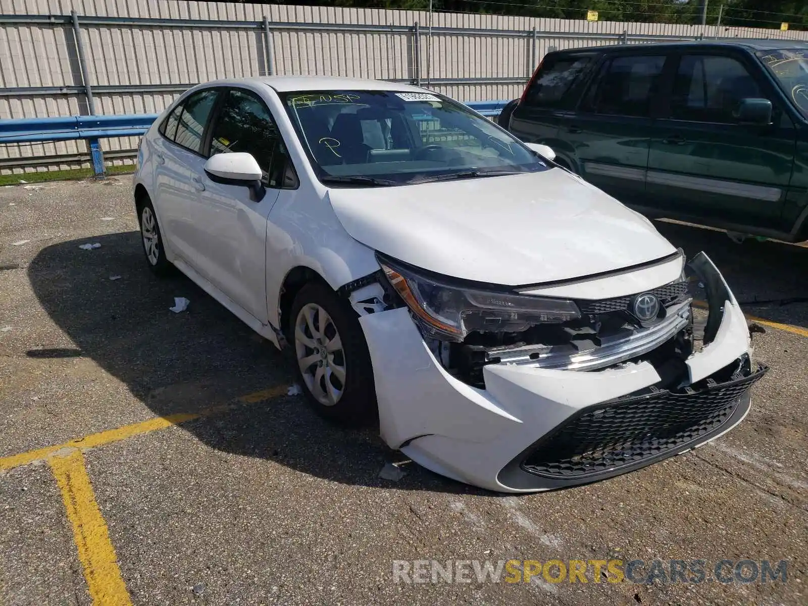 1 Photograph of a damaged car 5YFEPMAE1MP172228 TOYOTA COROLLA 2021