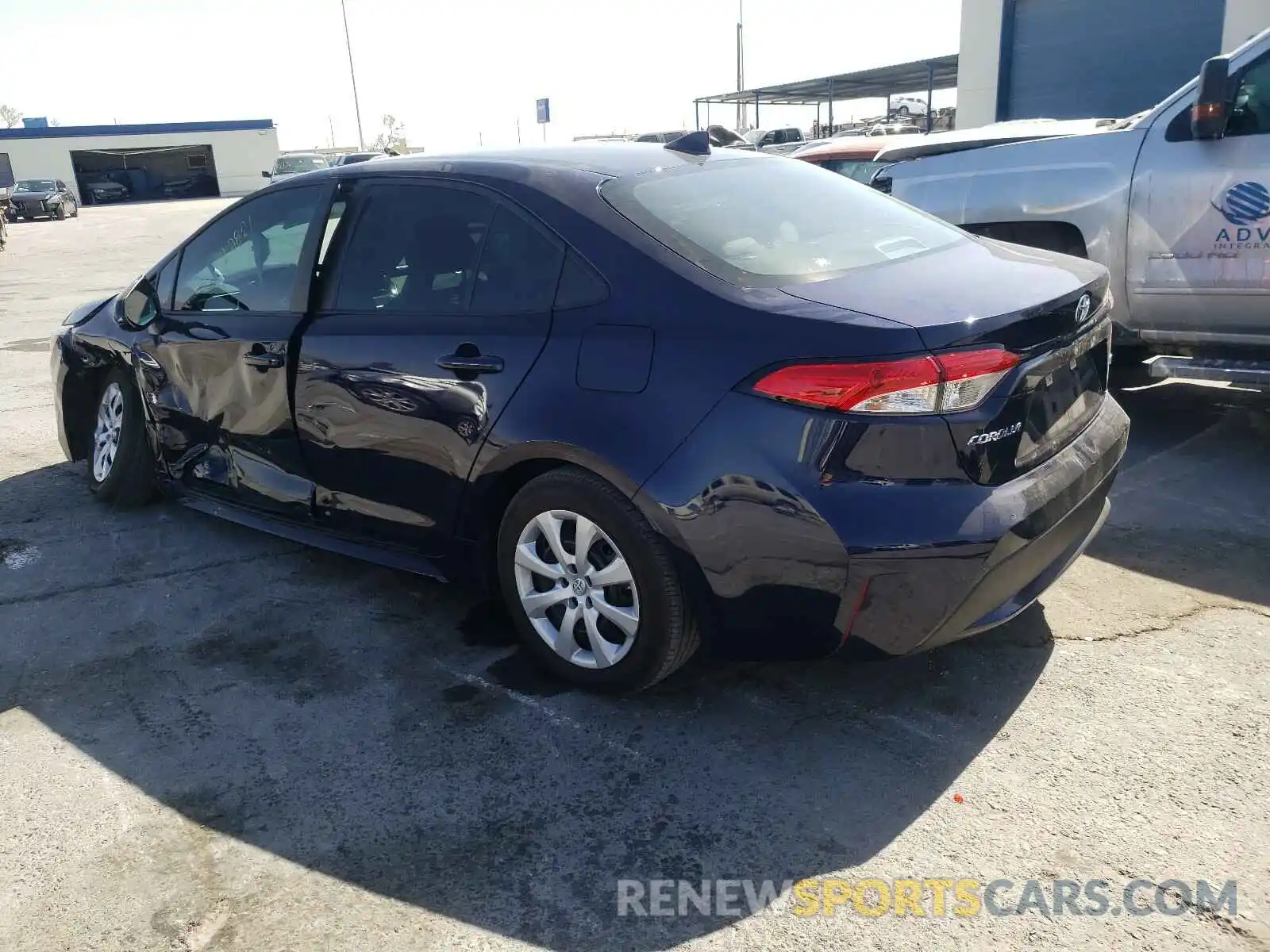 3 Photograph of a damaged car 5YFEPMAE1MP173377 TOYOTA COROLLA 2021