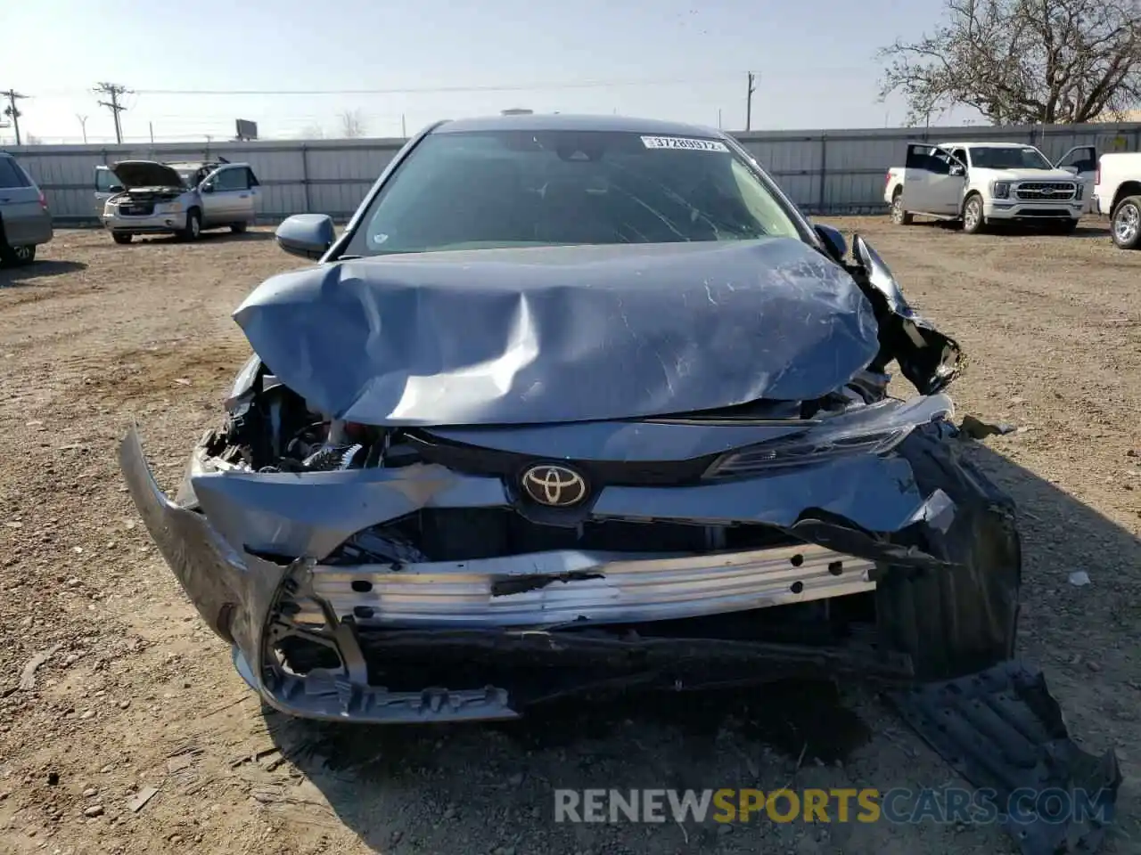 7 Photograph of a damaged car 5YFEPMAE1MP173539 TOYOTA COROLLA 2021