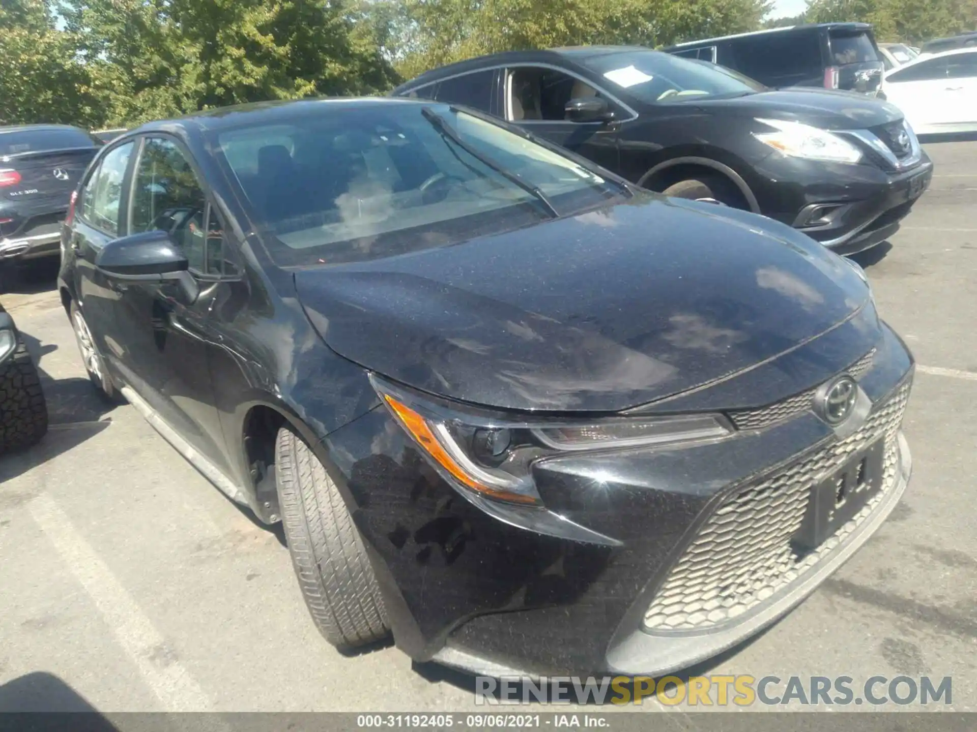 1 Photograph of a damaged car 5YFEPMAE1MP173587 TOYOTA COROLLA 2021