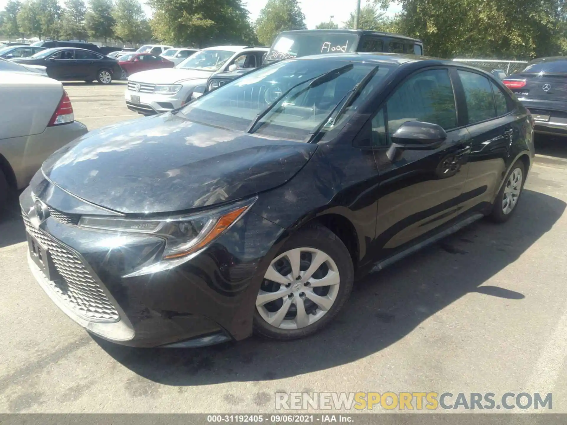 2 Photograph of a damaged car 5YFEPMAE1MP173587 TOYOTA COROLLA 2021