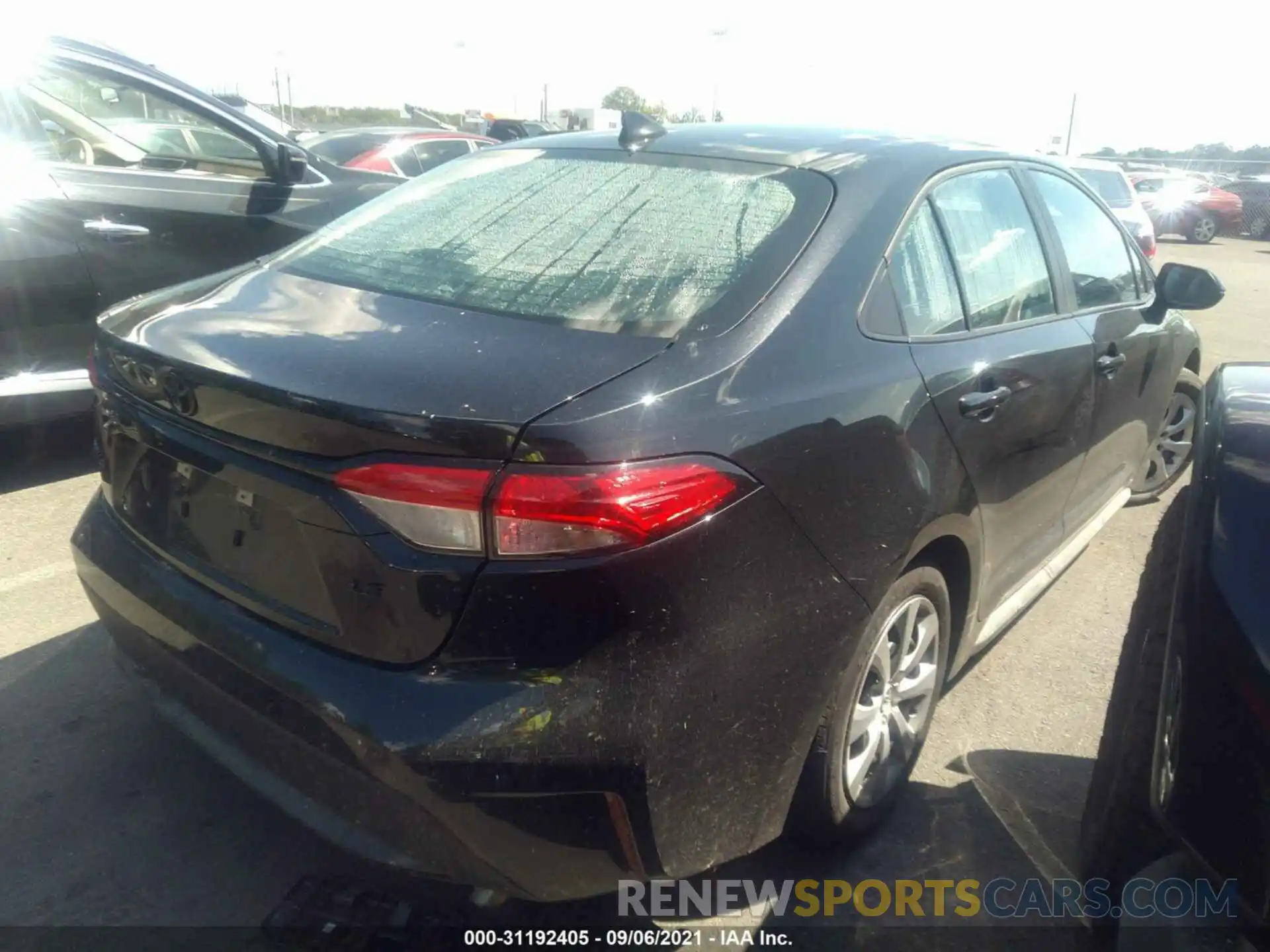 4 Photograph of a damaged car 5YFEPMAE1MP173587 TOYOTA COROLLA 2021