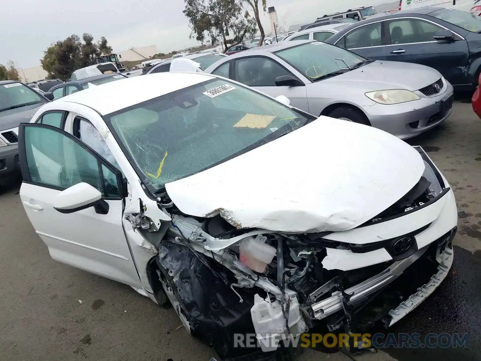 9 Photograph of a damaged car 5YFEPMAE1MP174531 TOYOTA COROLLA 2021