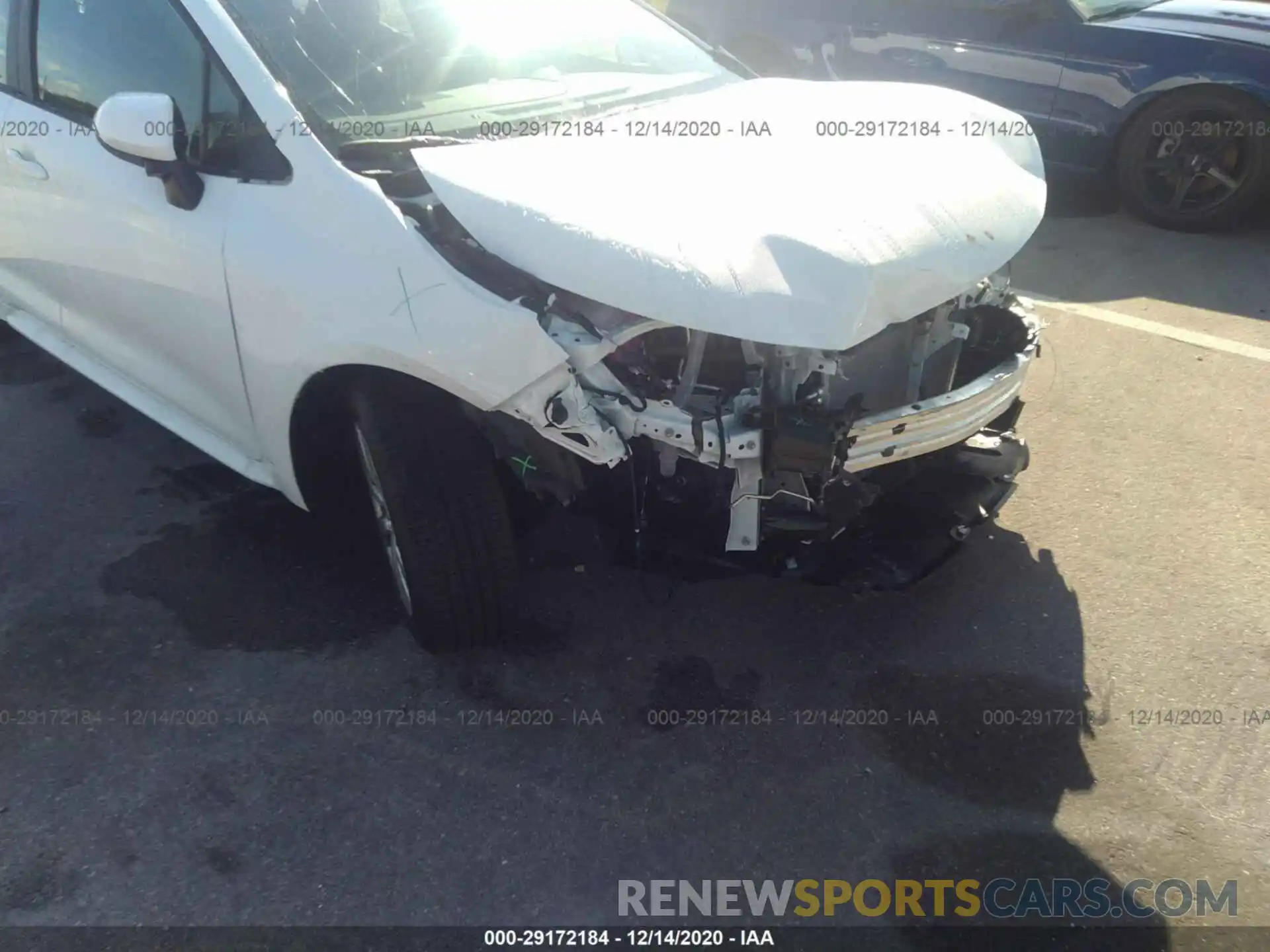 6 Photograph of a damaged car 5YFEPMAE1MP174853 TOYOTA COROLLA 2021