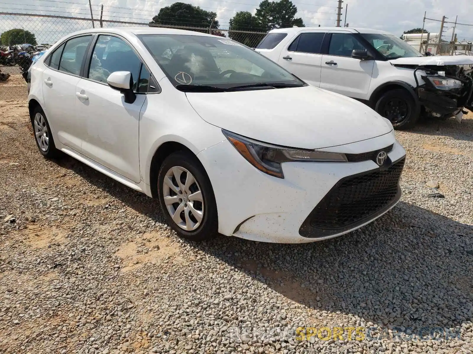 1 Photograph of a damaged car 5YFEPMAE1MP175775 TOYOTA COROLLA 2021