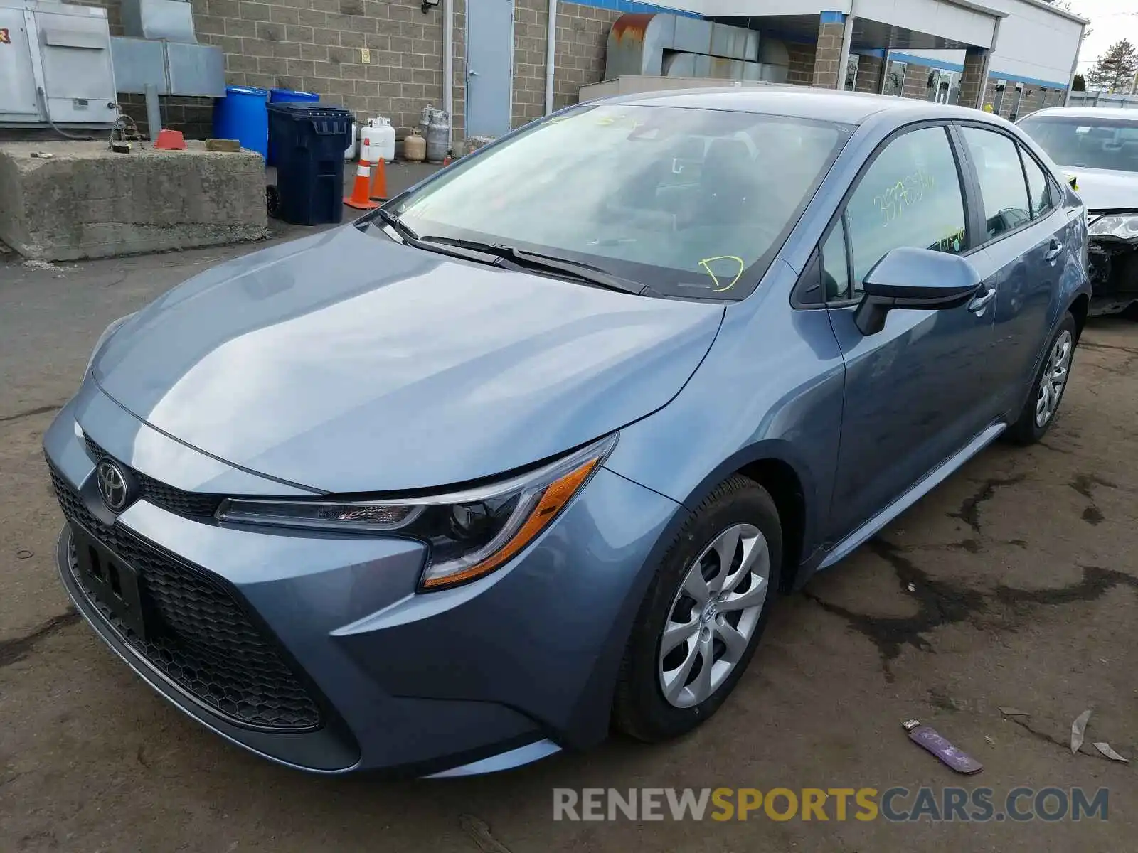 2 Photograph of a damaged car 5YFEPMAE1MP177266 TOYOTA COROLLA 2021