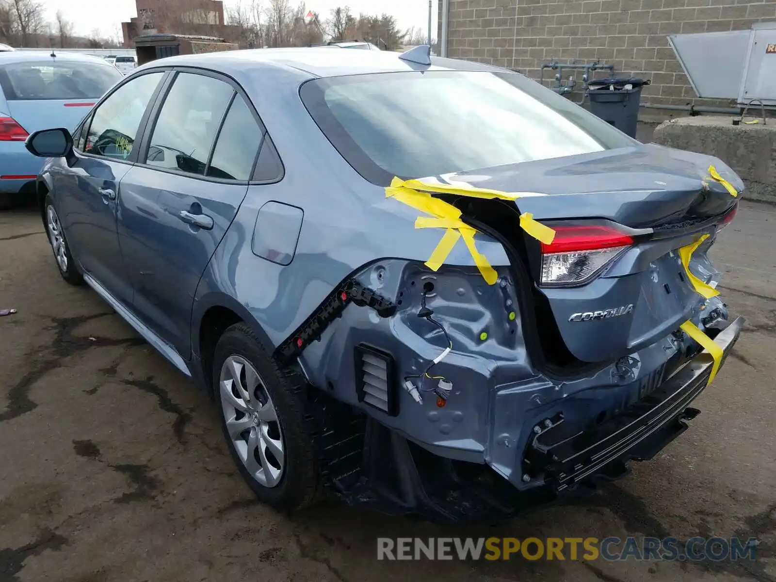 3 Photograph of a damaged car 5YFEPMAE1MP177266 TOYOTA COROLLA 2021