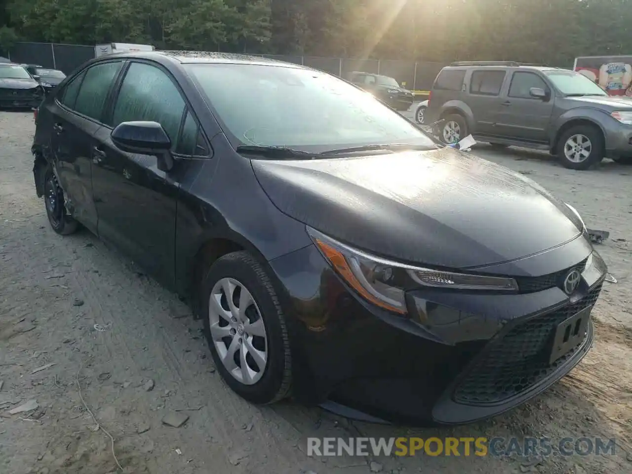 1 Photograph of a damaged car 5YFEPMAE1MP177347 TOYOTA COROLLA 2021