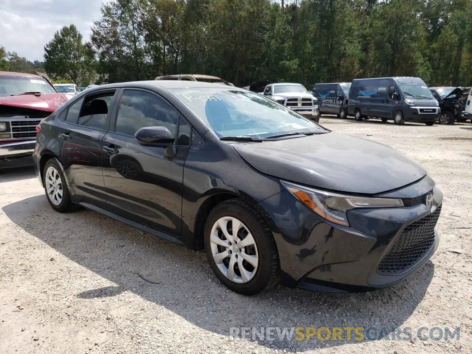 1 Photograph of a damaged car 5YFEPMAE1MP177672 TOYOTA COROLLA 2021