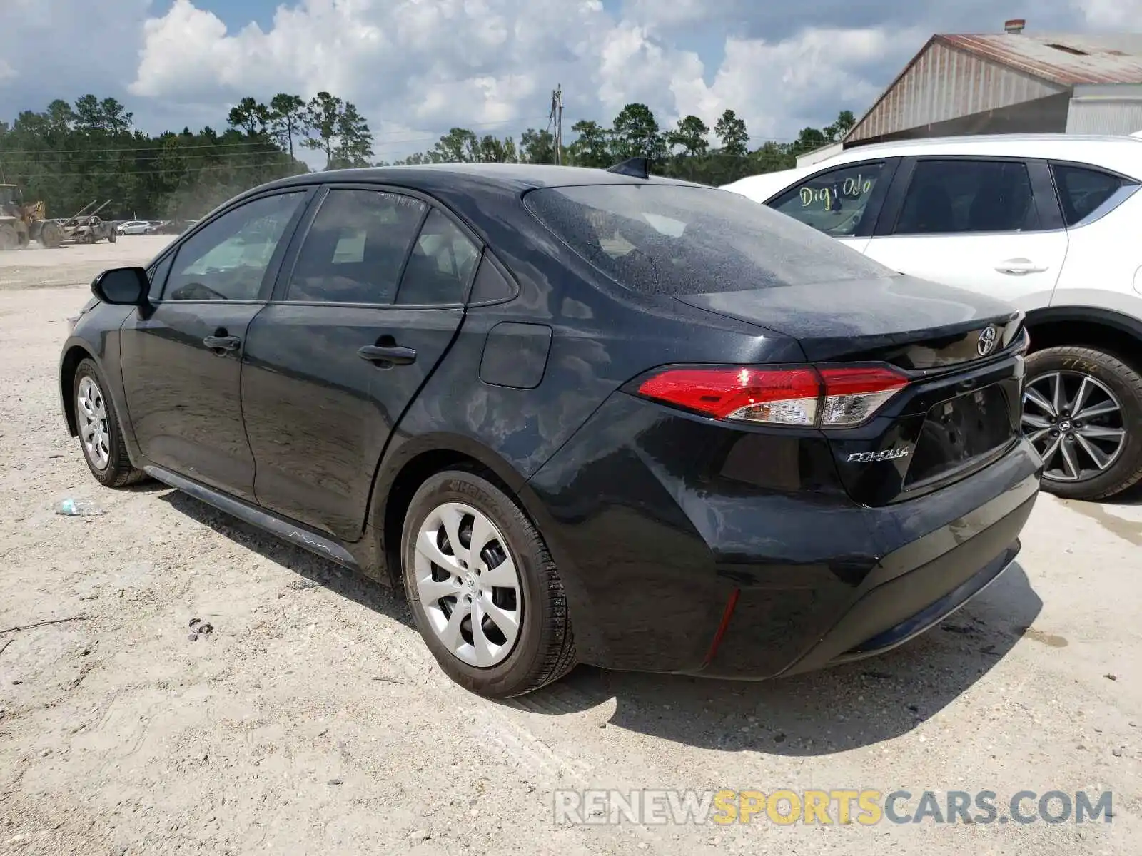 3 Photograph of a damaged car 5YFEPMAE1MP177672 TOYOTA COROLLA 2021