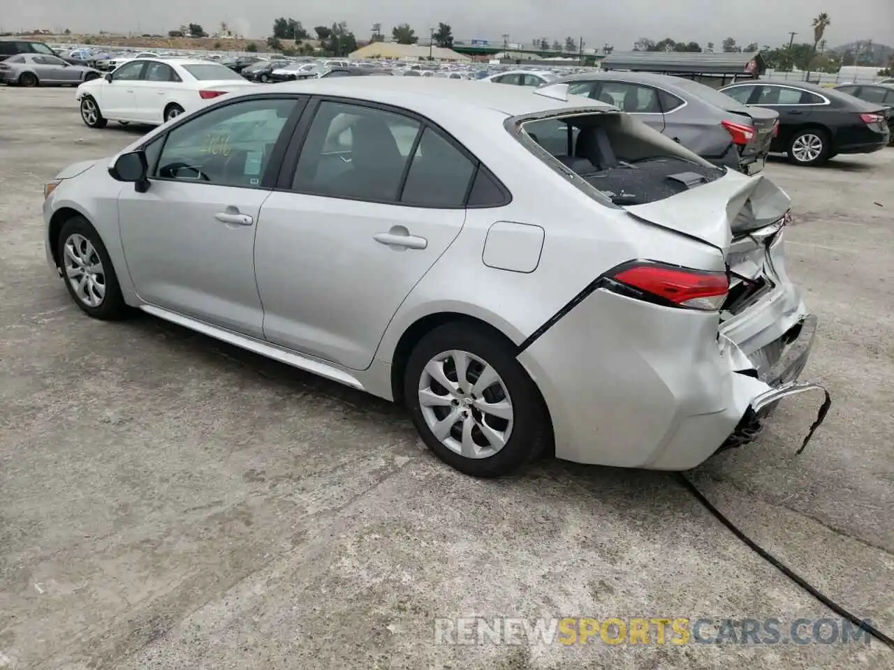 3 Photograph of a damaged car 5YFEPMAE1MP178076 TOYOTA COROLLA 2021