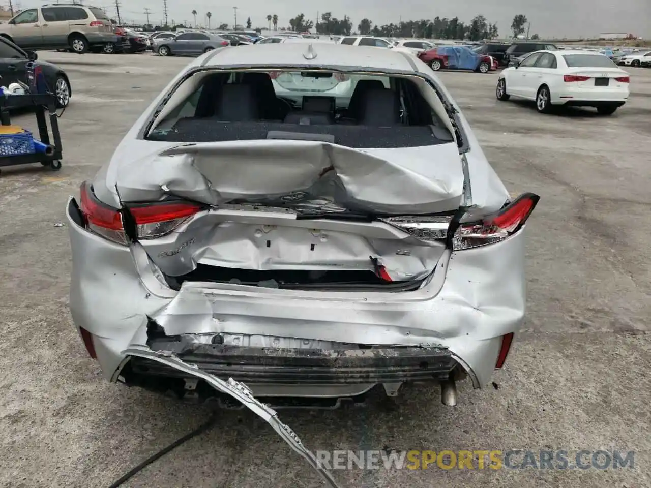 9 Photograph of a damaged car 5YFEPMAE1MP178076 TOYOTA COROLLA 2021