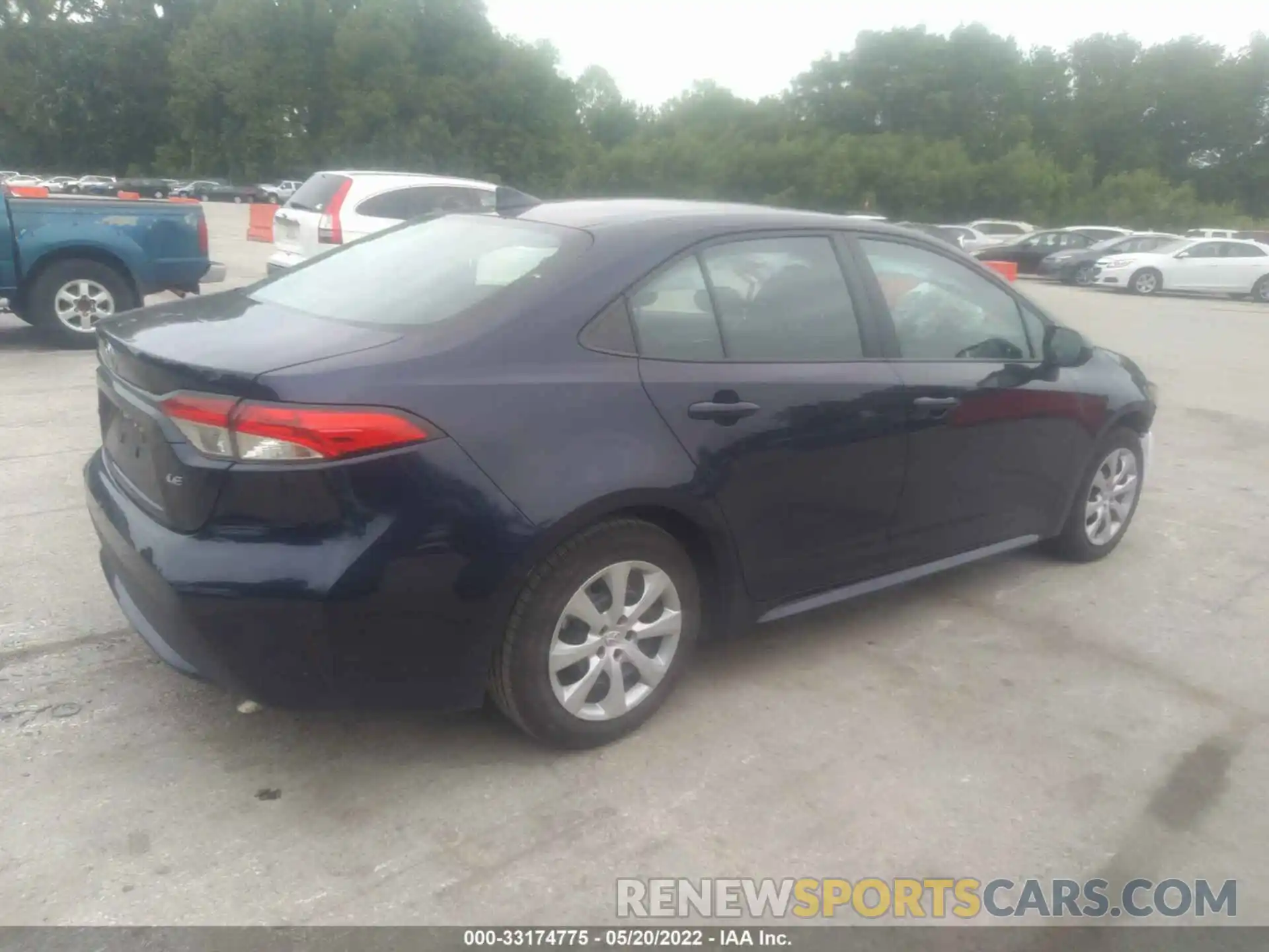 4 Photograph of a damaged car 5YFEPMAE1MP178627 TOYOTA COROLLA 2021