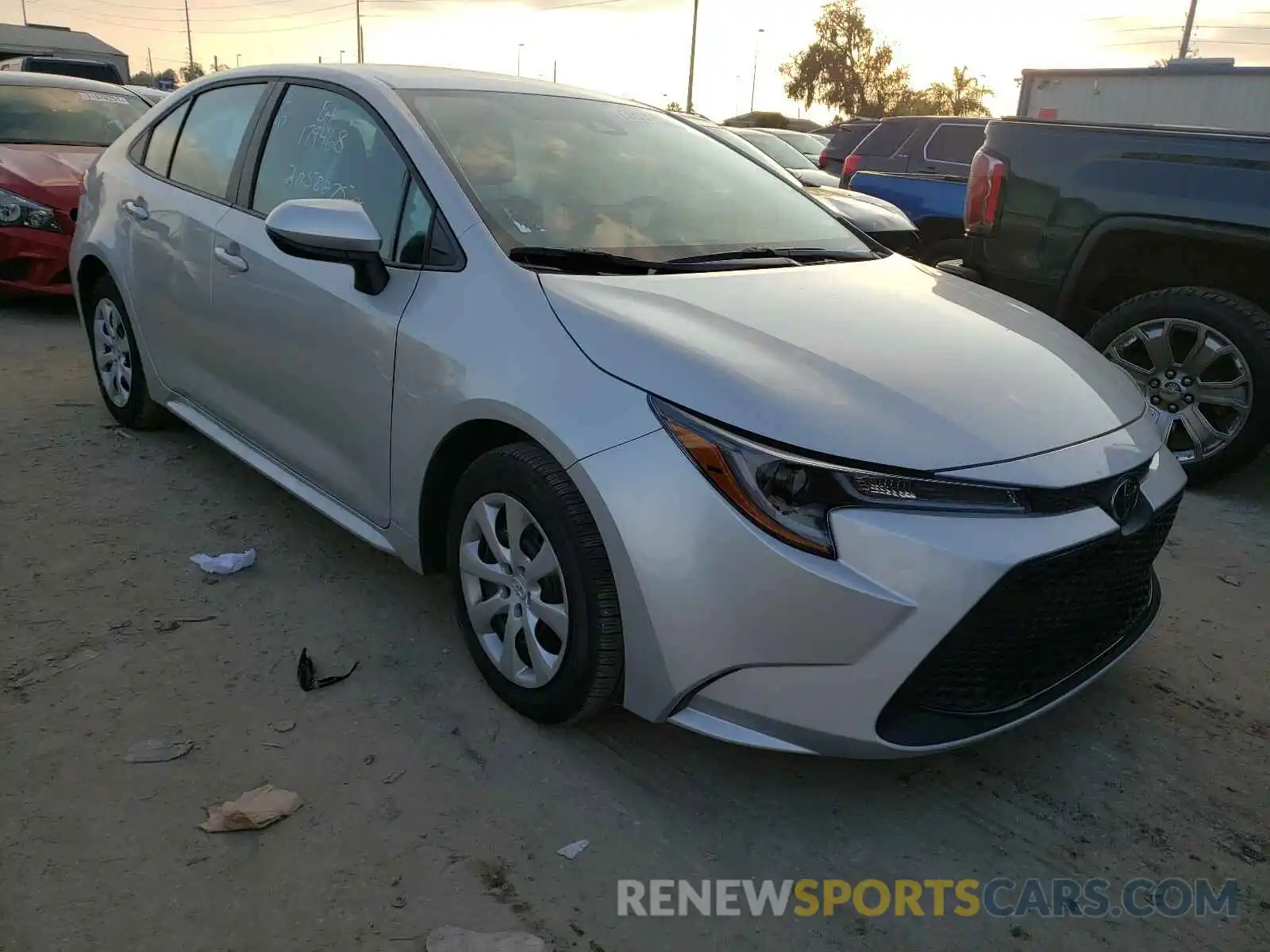 1 Photograph of a damaged car 5YFEPMAE1MP179468 TOYOTA COROLLA 2021