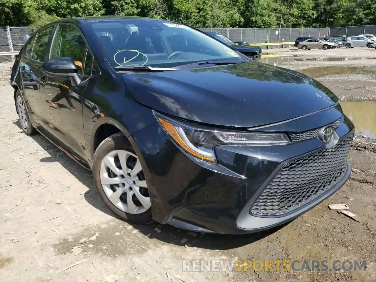 1 Photograph of a damaged car 5YFEPMAE1MP179728 TOYOTA COROLLA 2021