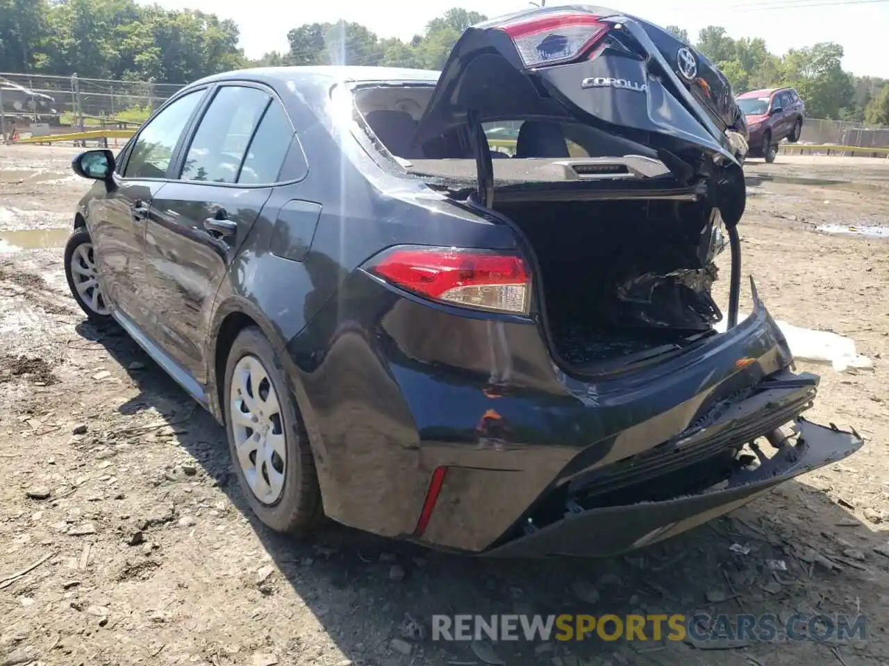 3 Photograph of a damaged car 5YFEPMAE1MP179728 TOYOTA COROLLA 2021