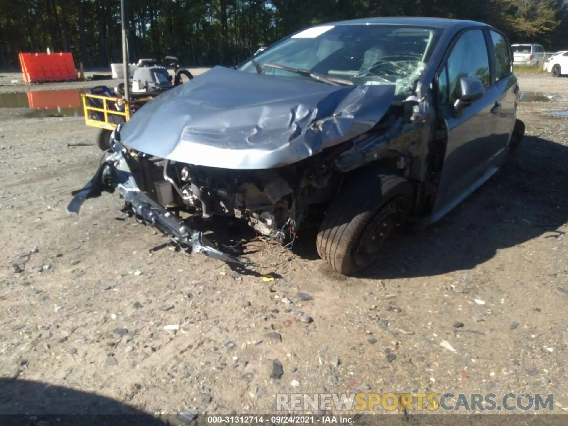 6 Photograph of a damaged car 5YFEPMAE1MP180118 TOYOTA COROLLA 2021