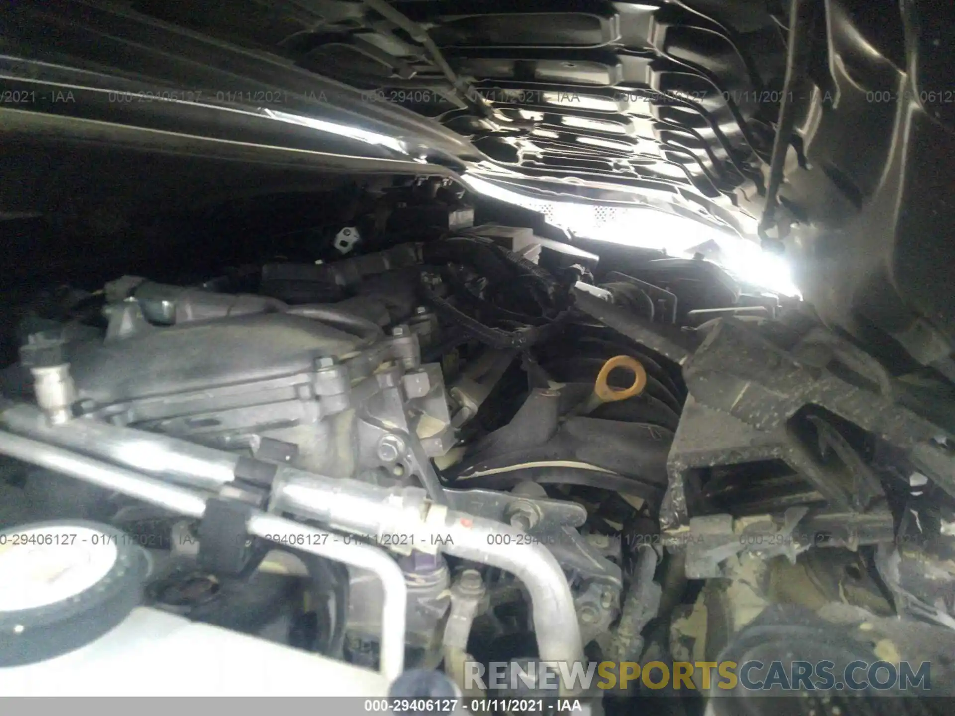 10 Фотография поврежденного автомобиля 5YFEPMAE1MP180605 TOYOTA COROLLA 2021
