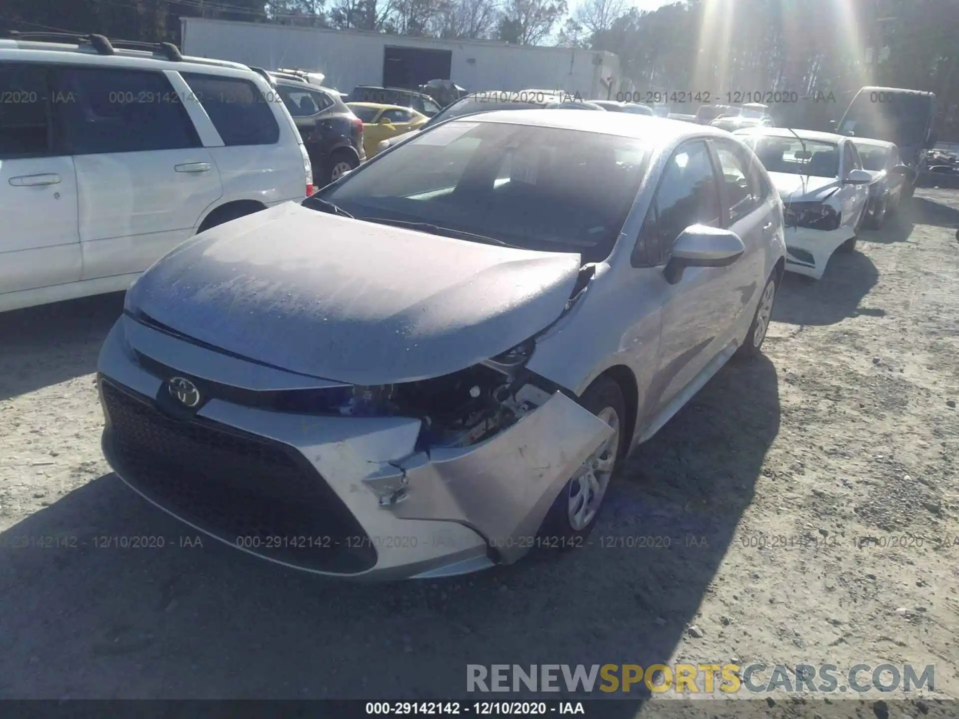 2 Photograph of a damaged car 5YFEPMAE1MP181222 TOYOTA COROLLA 2021