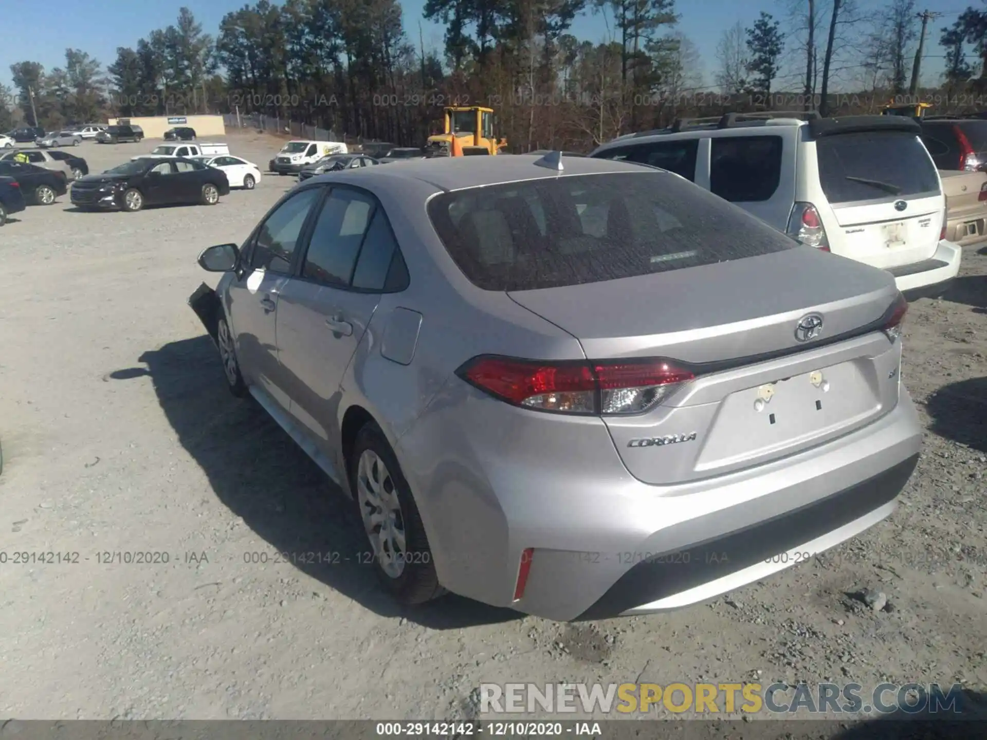 3 Photograph of a damaged car 5YFEPMAE1MP181222 TOYOTA COROLLA 2021