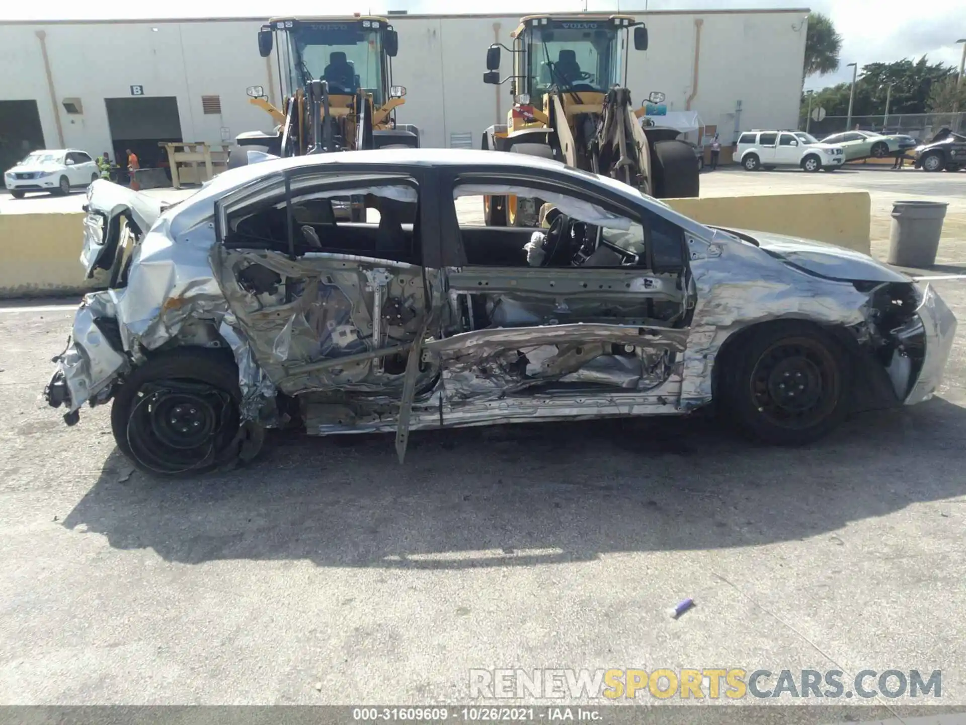 6 Photograph of a damaged car 5YFEPMAE1MP181902 TOYOTA COROLLA 2021