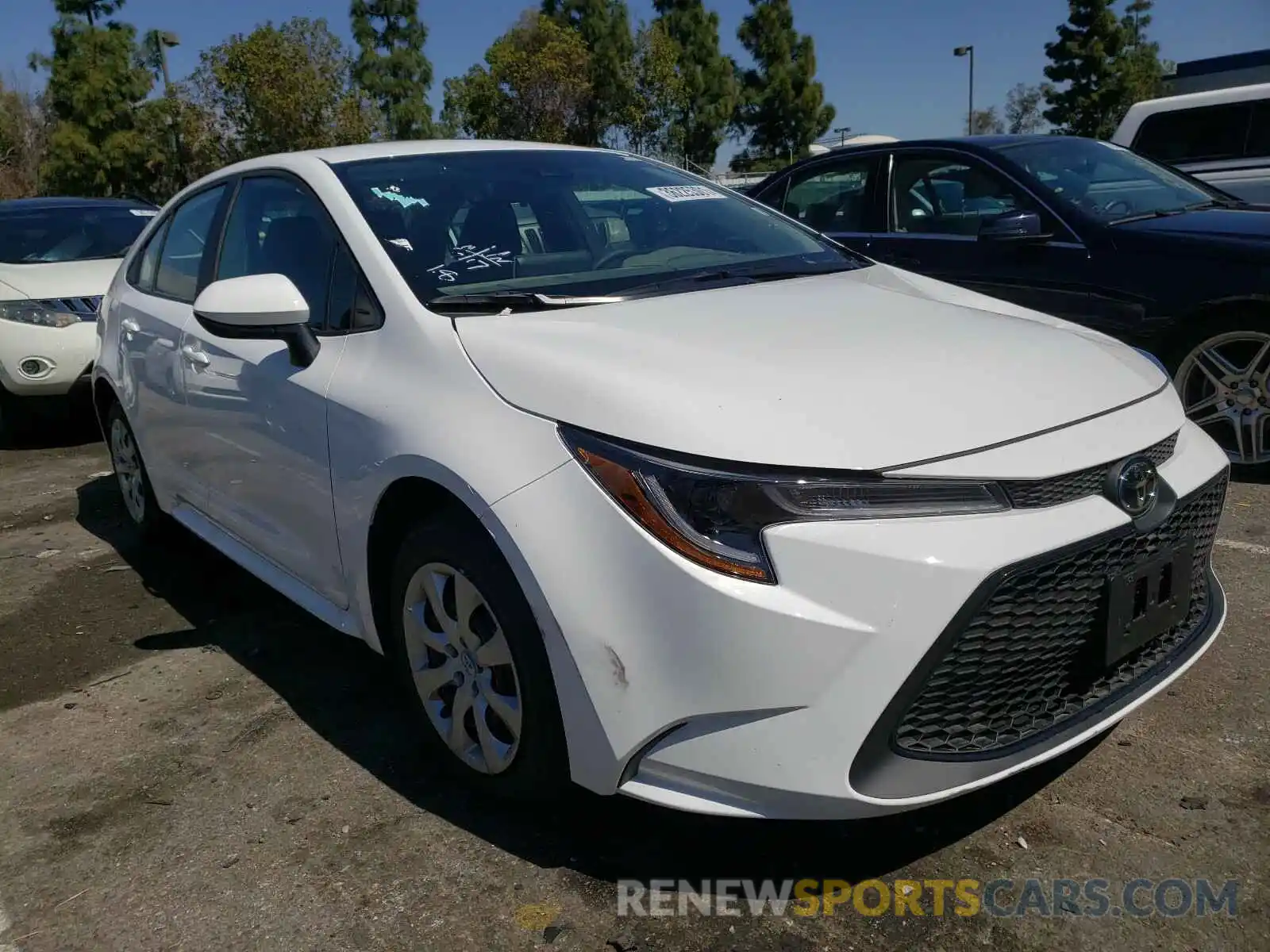 1 Photograph of a damaged car 5YFEPMAE1MP182788 TOYOTA COROLLA 2021