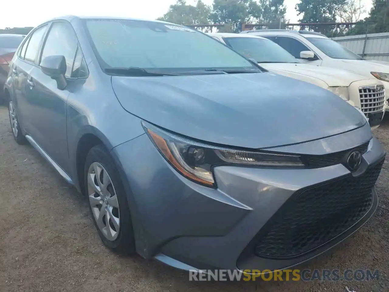 1 Photograph of a damaged car 5YFEPMAE1MP183634 TOYOTA COROLLA 2021