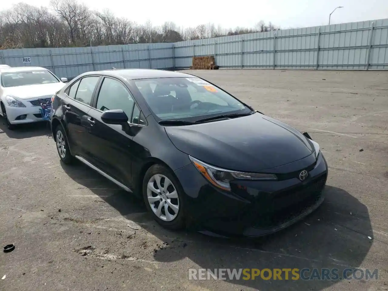 1 Photograph of a damaged car 5YFEPMAE1MP183794 TOYOTA COROLLA 2021