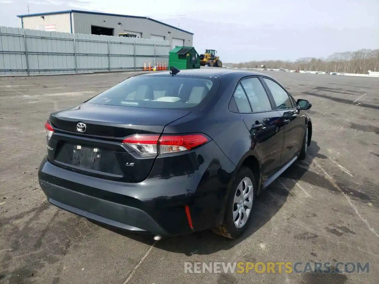 4 Photograph of a damaged car 5YFEPMAE1MP183794 TOYOTA COROLLA 2021