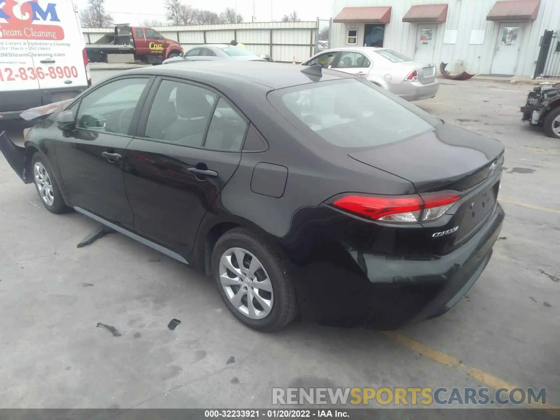 3 Photograph of a damaged car 5YFEPMAE1MP185593 TOYOTA COROLLA 2021