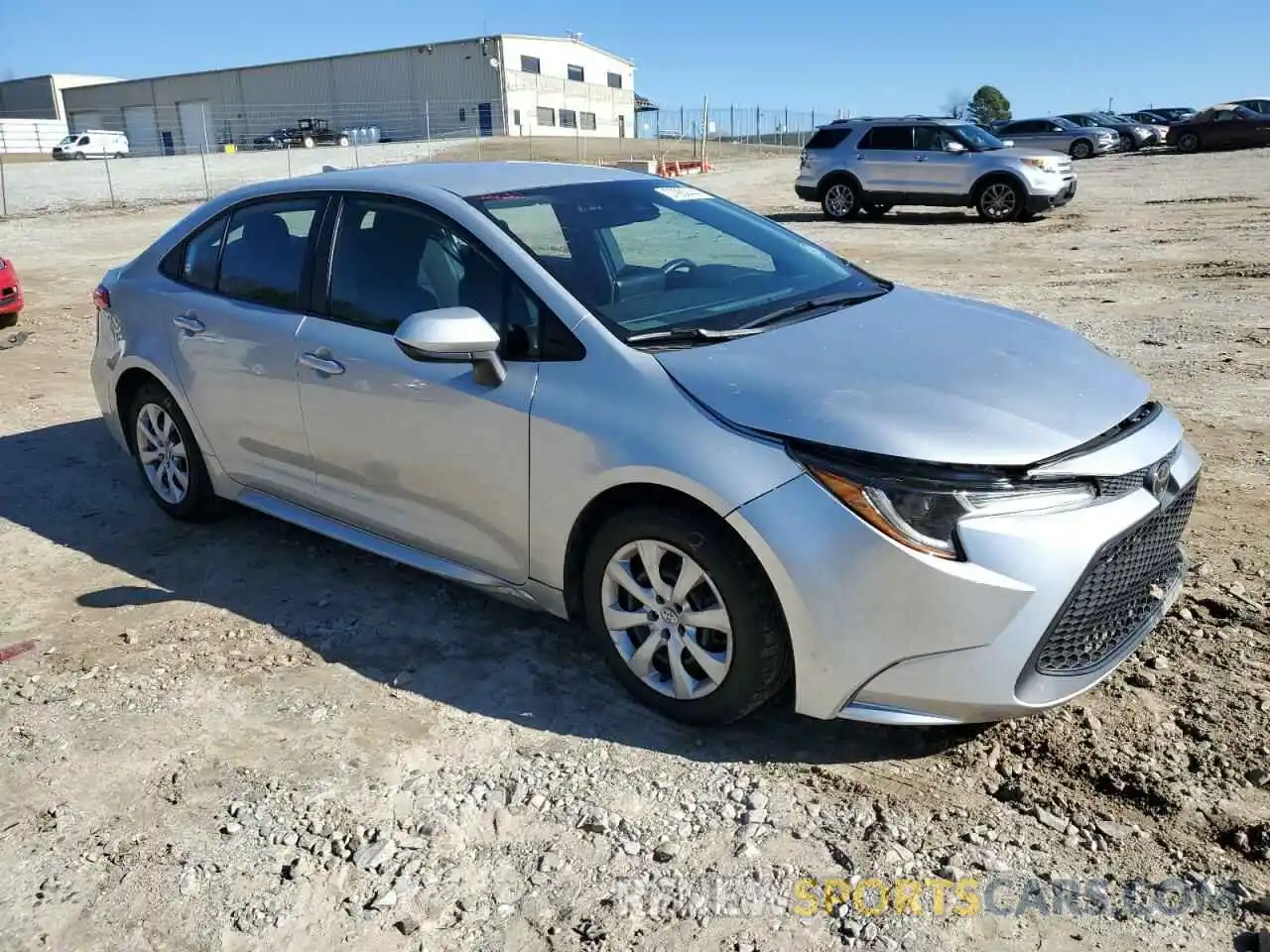 4 Photograph of a damaged car 5YFEPMAE1MP185805 TOYOTA COROLLA 2021