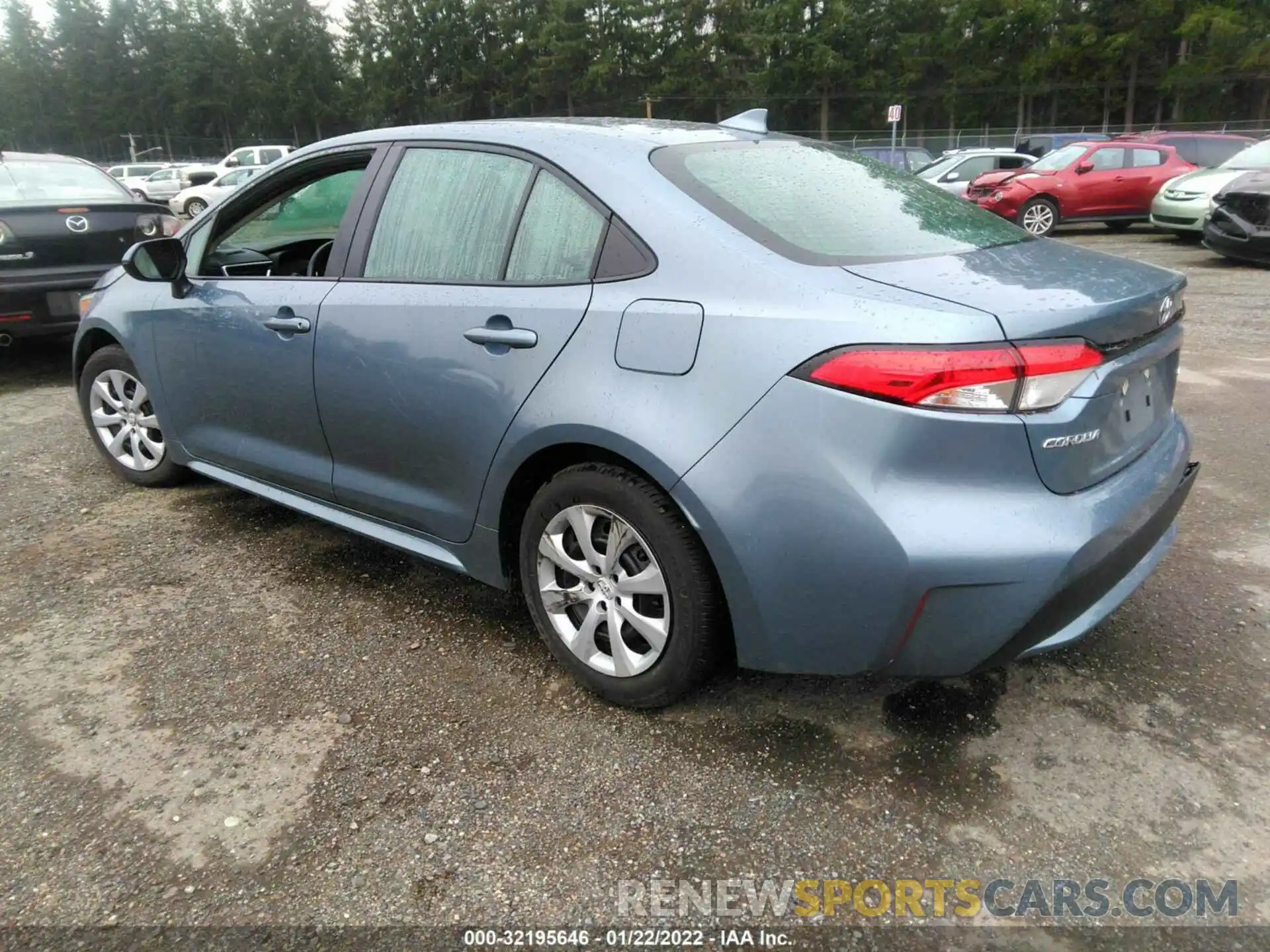 3 Photograph of a damaged car 5YFEPMAE1MP186243 TOYOTA COROLLA 2021