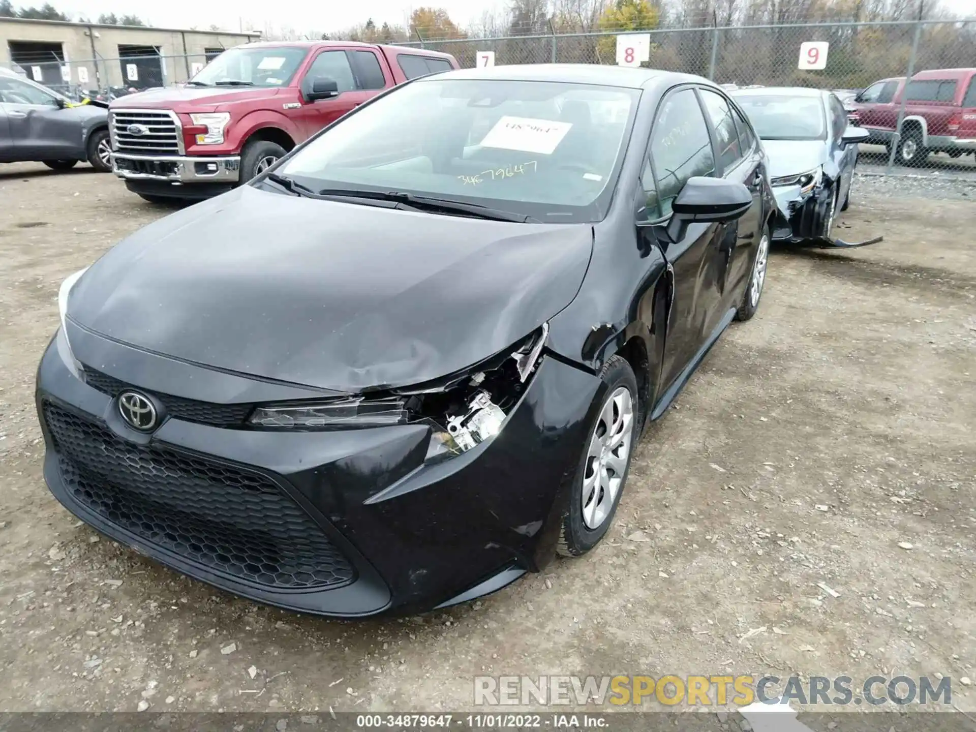 6 Photograph of a damaged car 5YFEPMAE1MP187862 TOYOTA COROLLA 2021