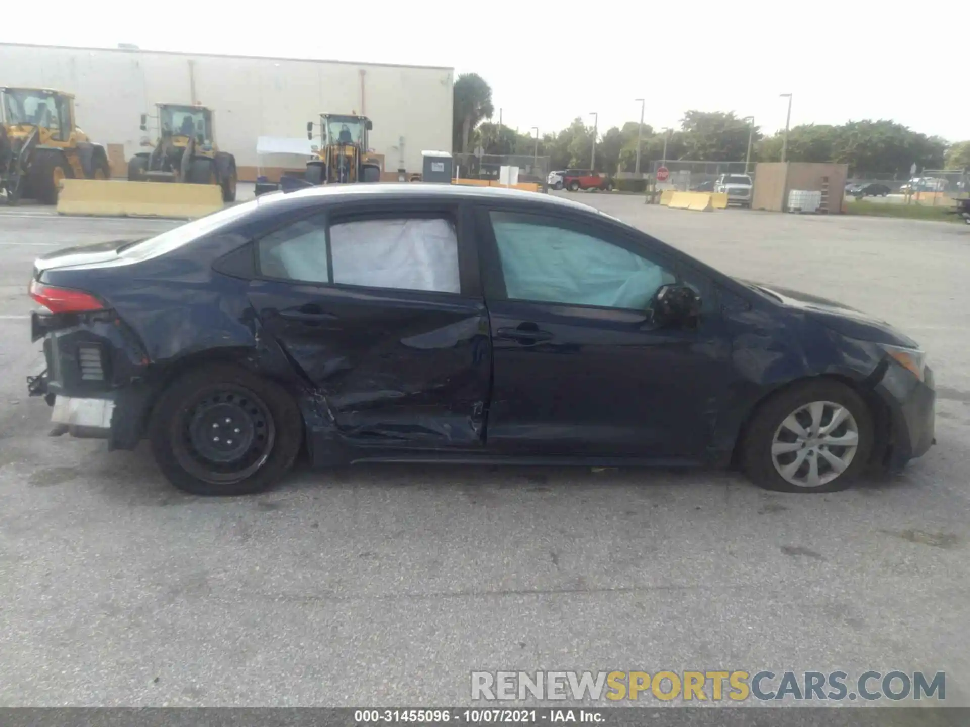 6 Photograph of a damaged car 5YFEPMAE1MP188011 TOYOTA COROLLA 2021