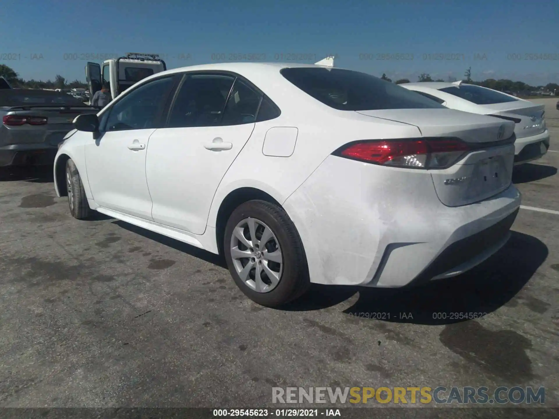 3 Photograph of a damaged car 5YFEPMAE1MP189076 TOYOTA COROLLA 2021