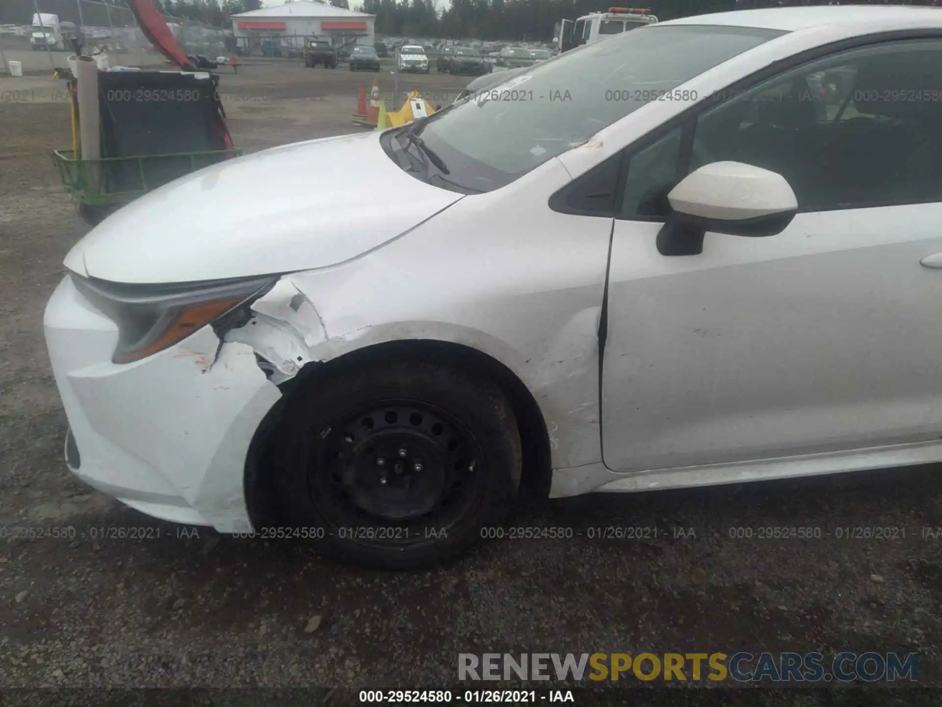 6 Photograph of a damaged car 5YFEPMAE1MP190924 TOYOTA COROLLA 2021