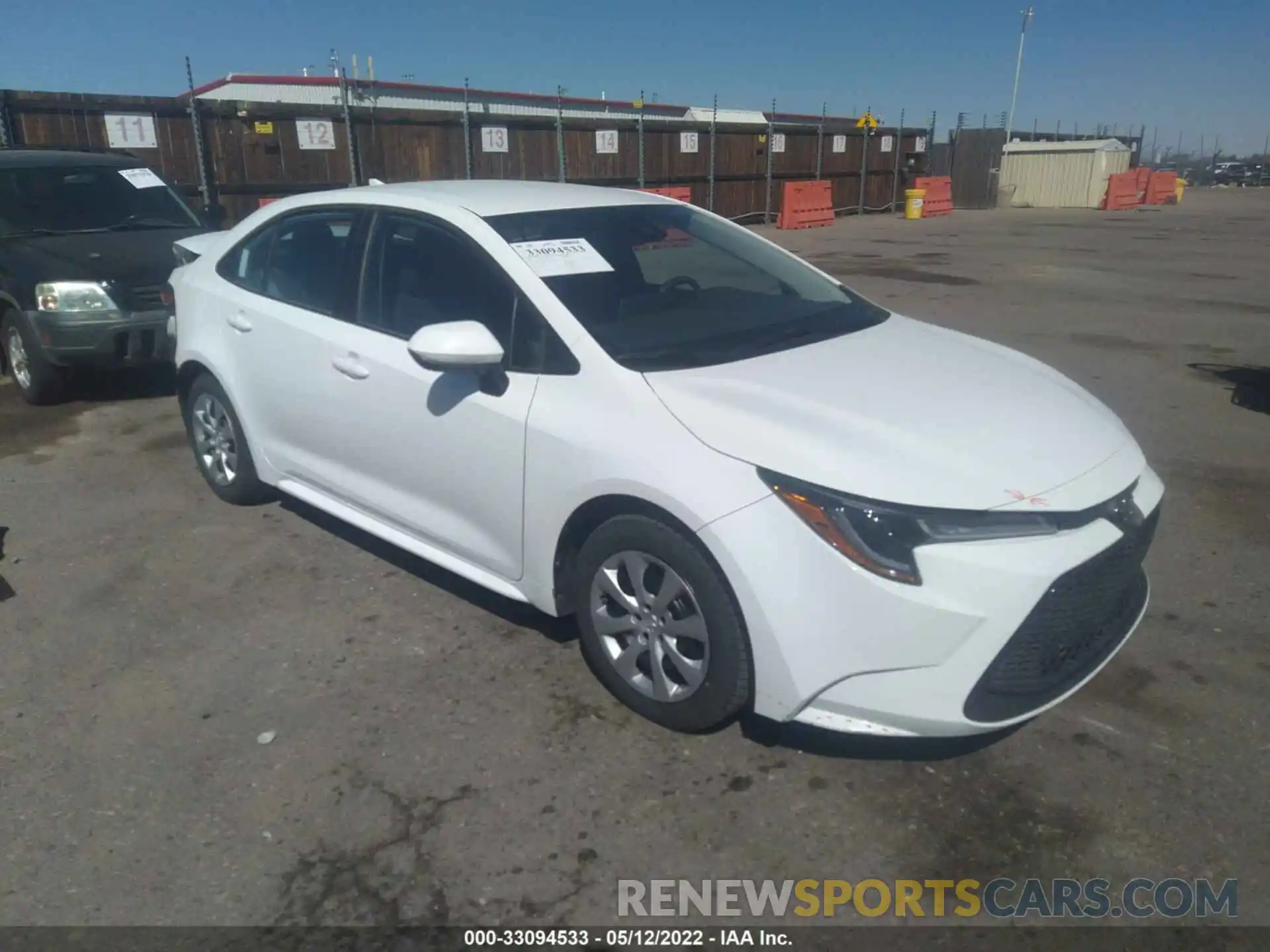 1 Photograph of a damaged car 5YFEPMAE1MP191071 TOYOTA COROLLA 2021