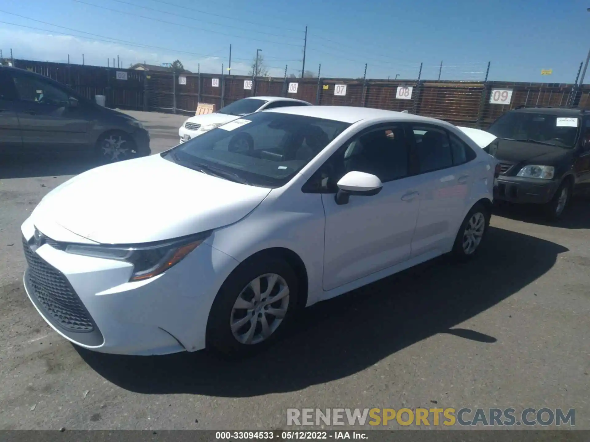 2 Photograph of a damaged car 5YFEPMAE1MP191071 TOYOTA COROLLA 2021