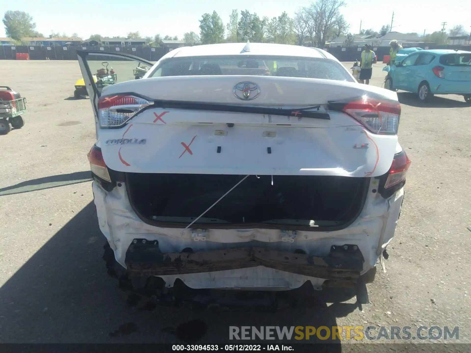 6 Photograph of a damaged car 5YFEPMAE1MP191071 TOYOTA COROLLA 2021