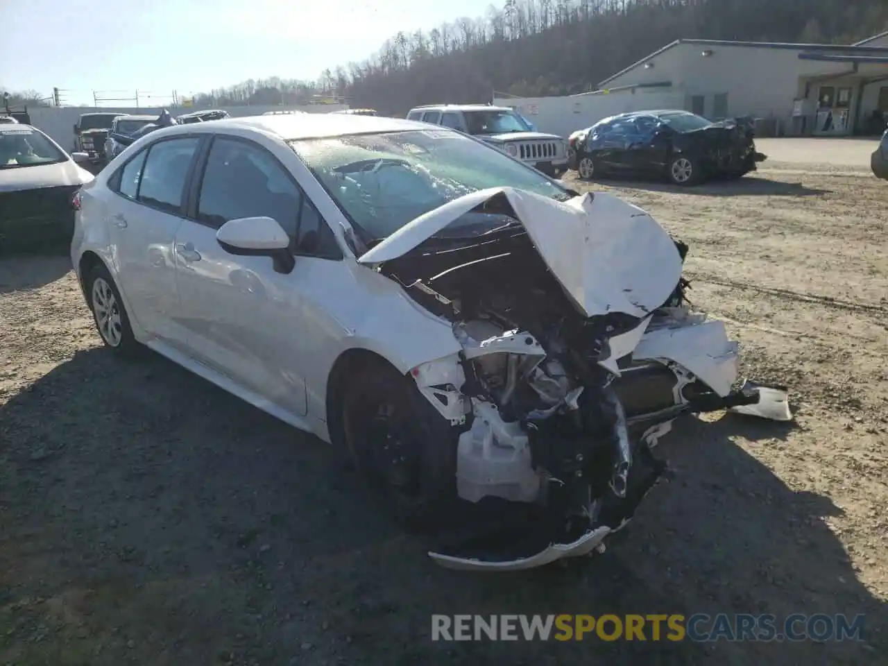 1 Photograph of a damaged car 5YFEPMAE1MP191099 TOYOTA COROLLA 2021