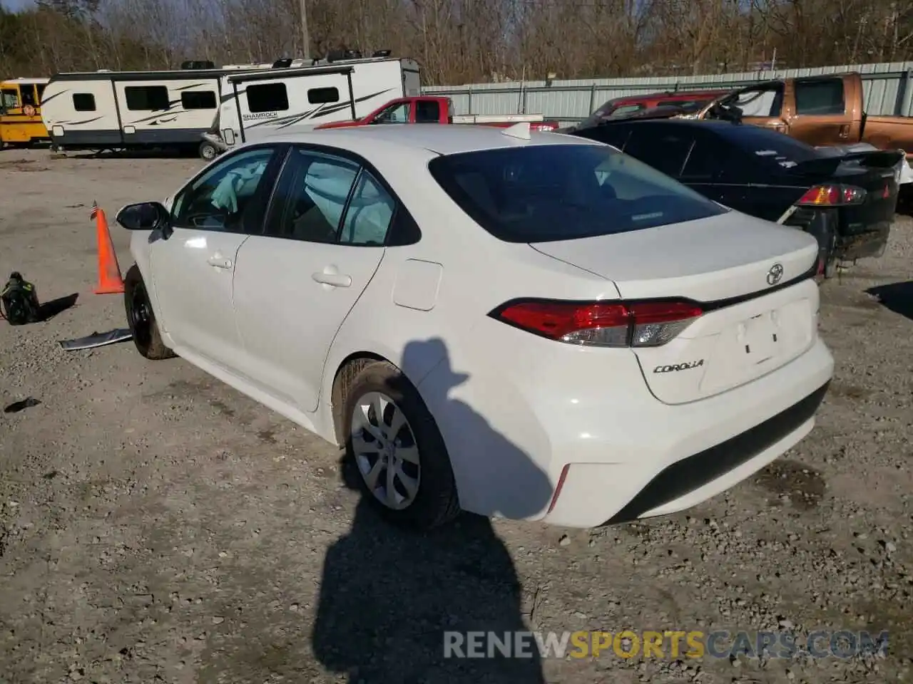 3 Photograph of a damaged car 5YFEPMAE1MP191099 TOYOTA COROLLA 2021