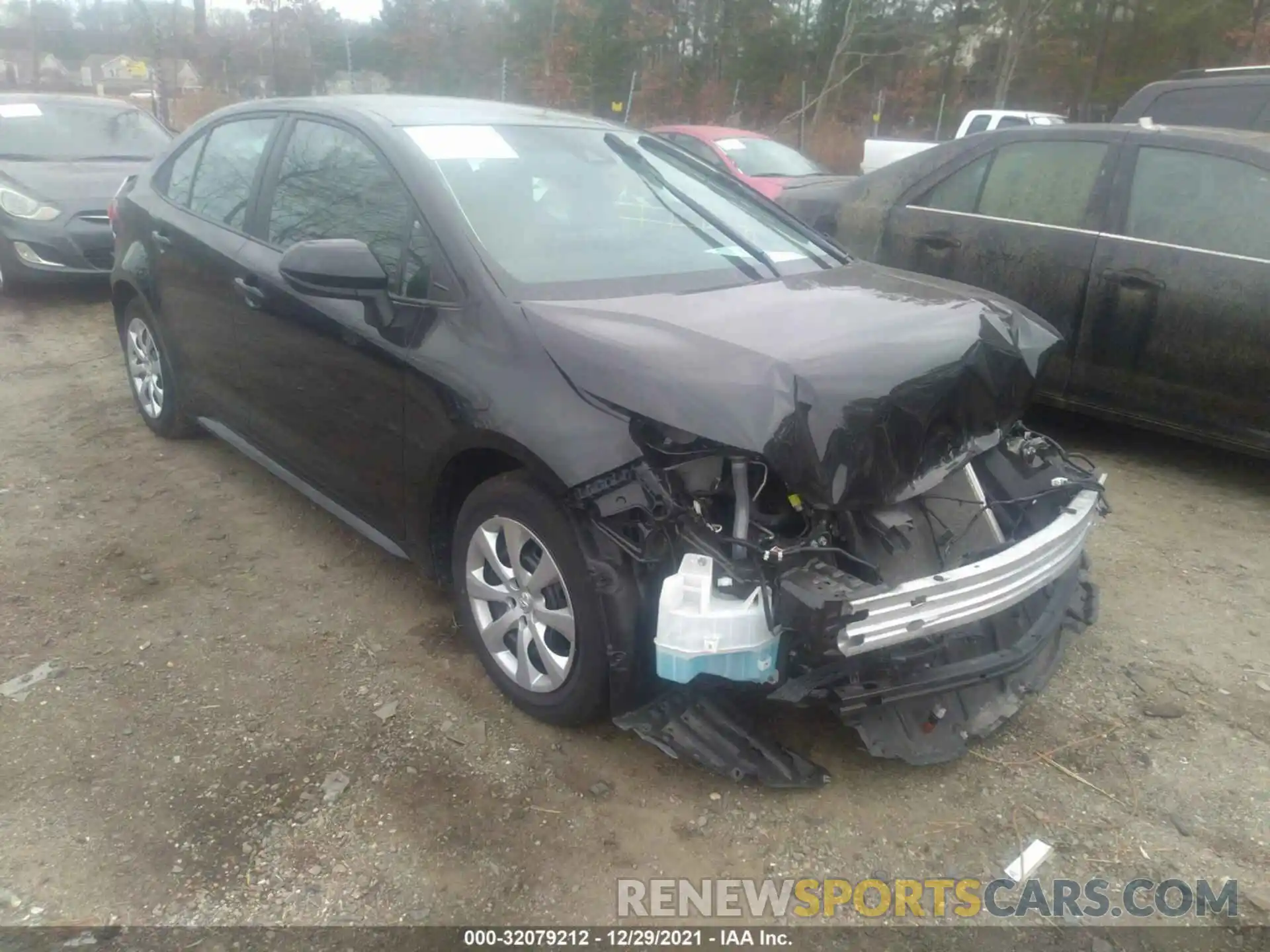 1 Photograph of a damaged car 5YFEPMAE1MP191376 TOYOTA COROLLA 2021