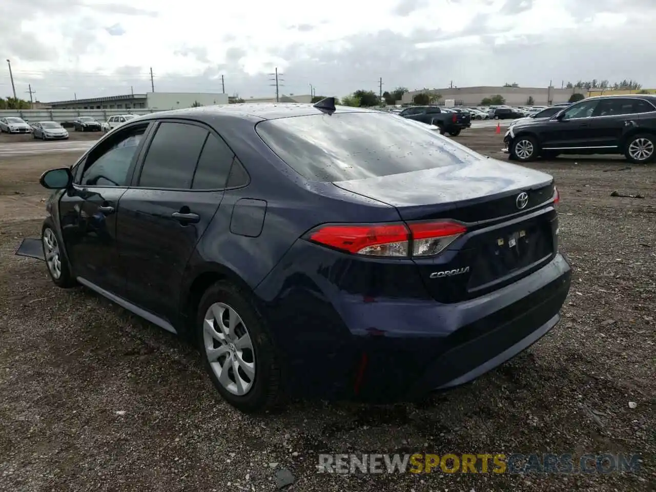 3 Photograph of a damaged car 5YFEPMAE1MP192415 TOYOTA COROLLA 2021