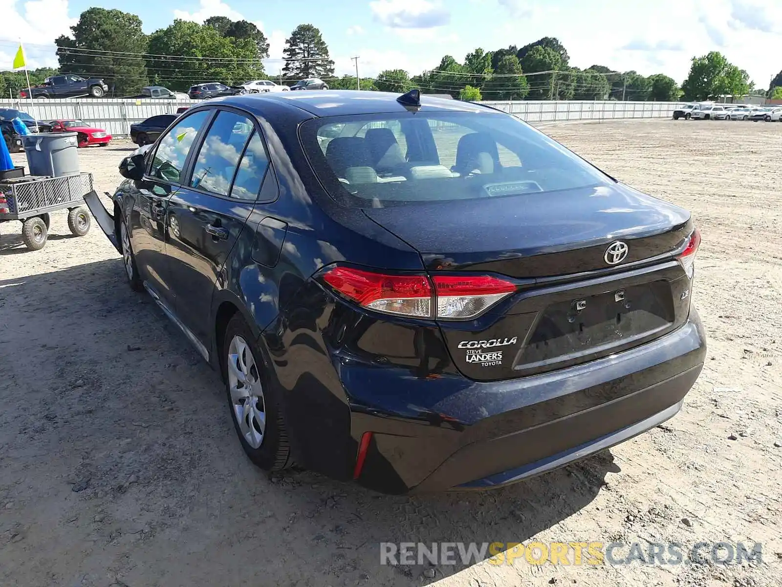 3 Photograph of a damaged car 5YFEPMAE1MP198392 TOYOTA COROLLA 2021