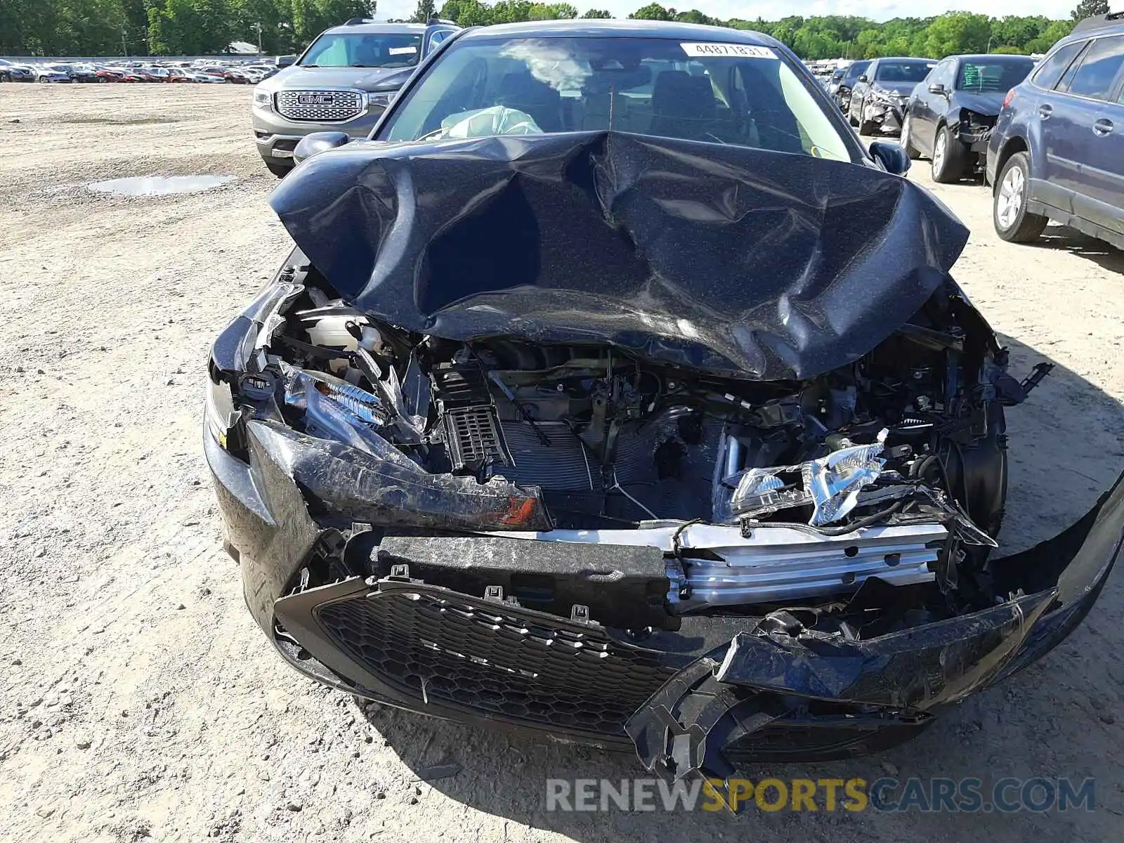 9 Photograph of a damaged car 5YFEPMAE1MP198392 TOYOTA COROLLA 2021