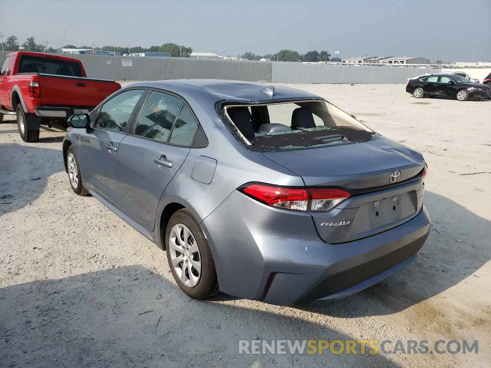 3 Photograph of a damaged car 5YFEPMAE1MP198974 TOYOTA COROLLA 2021