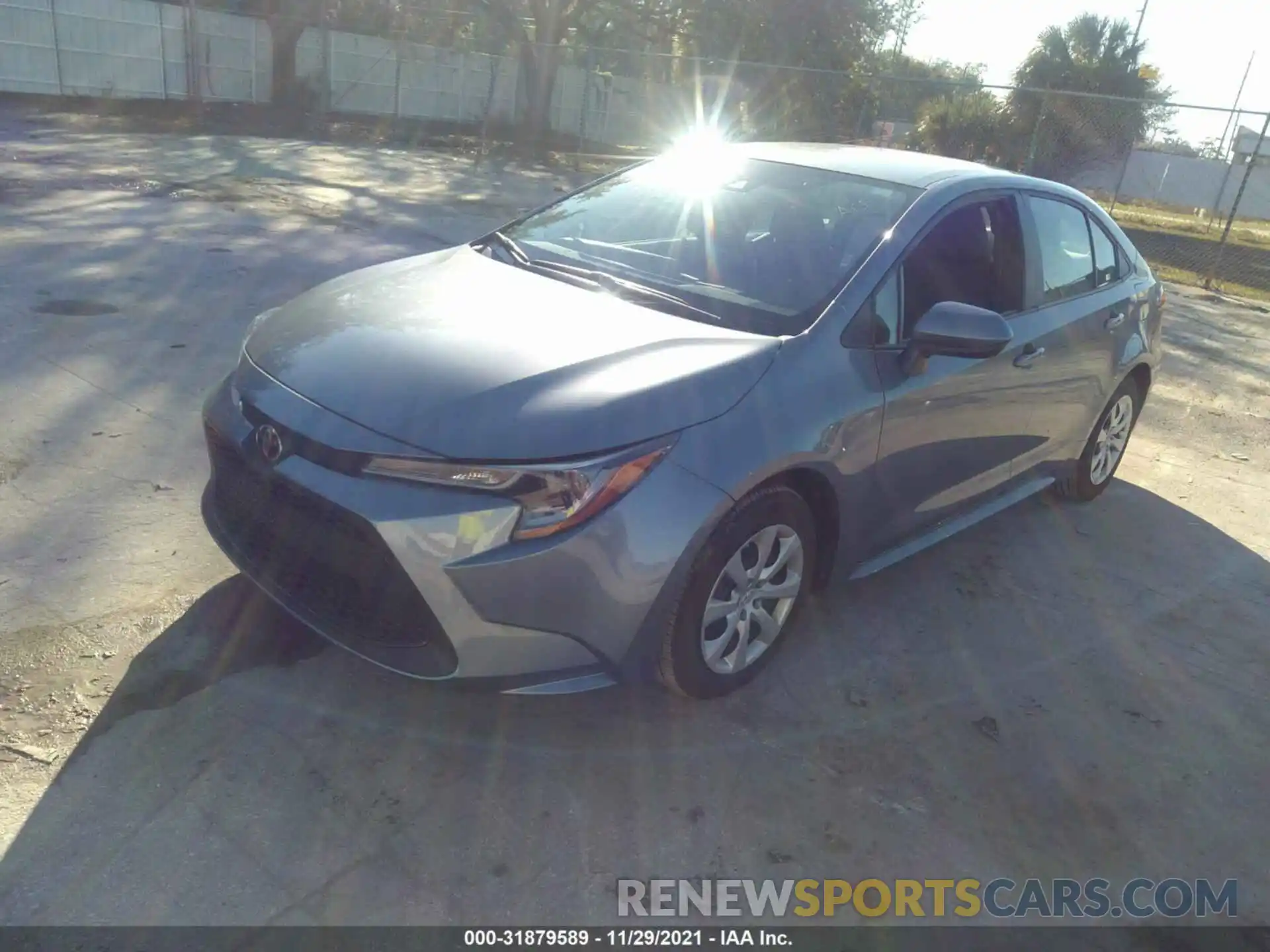 2 Photograph of a damaged car 5YFEPMAE1MP199834 TOYOTA COROLLA 2021