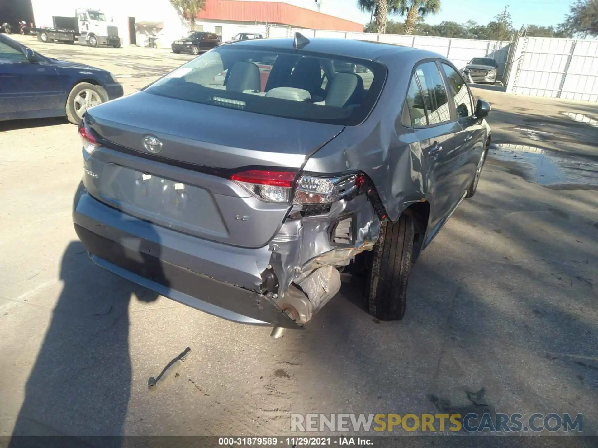 6 Photograph of a damaged car 5YFEPMAE1MP199834 TOYOTA COROLLA 2021